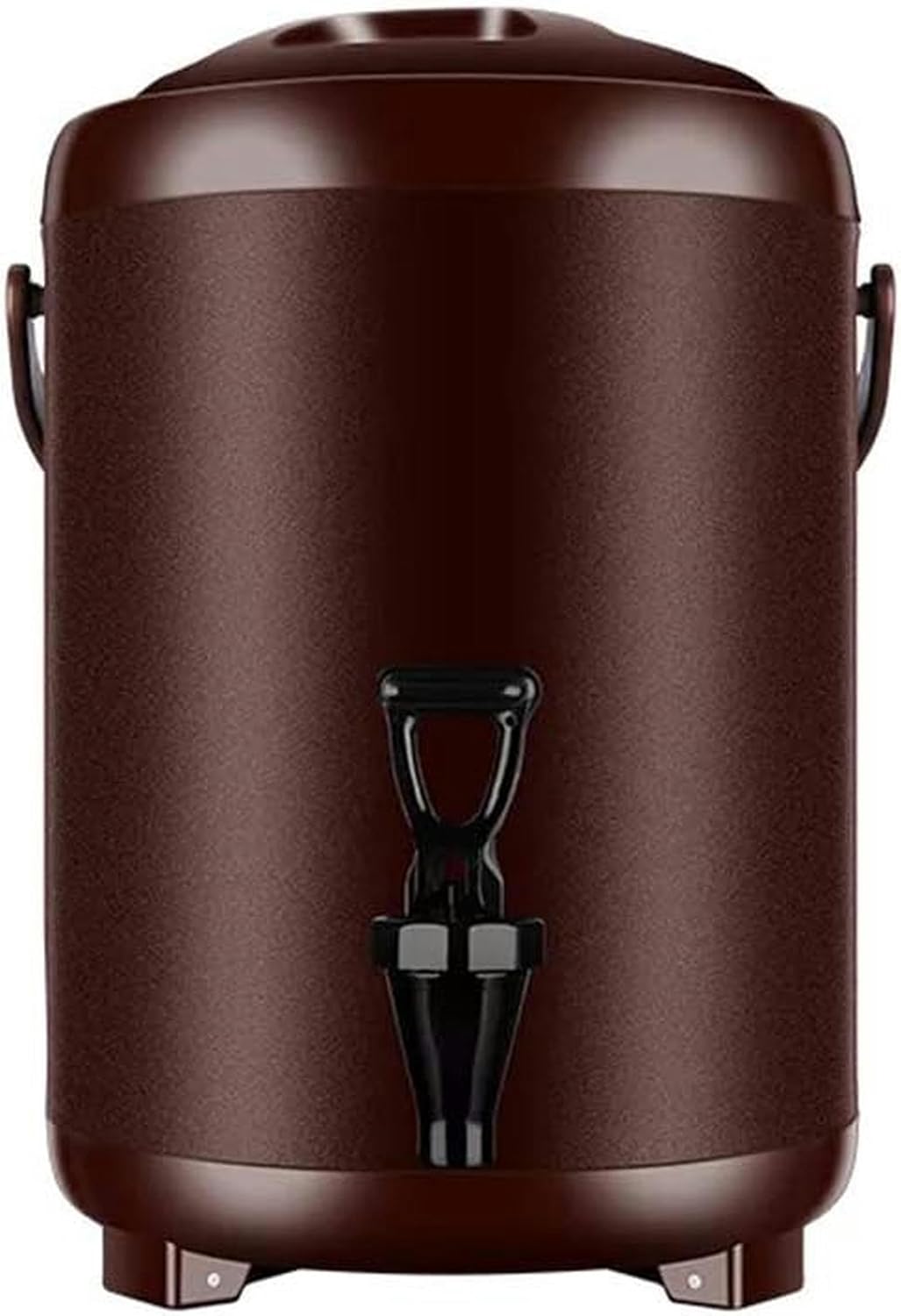 Electric Kettles Commercial Coffee Urn Hot Water Pot, Water/Beverage Dispenser for Keep Hot/Cold, Water Boiler and Beverage Warmer for Buffet, Adjustable Temperature/Black/12L, Brown (Brown 8L)