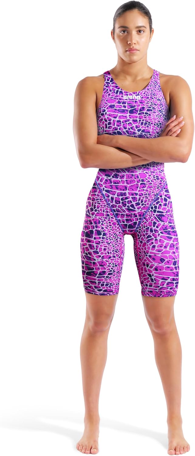 Arena Women's Racing Suit Powerskin St Next Open Back Swimsuit Competition Athletic Tech Suit