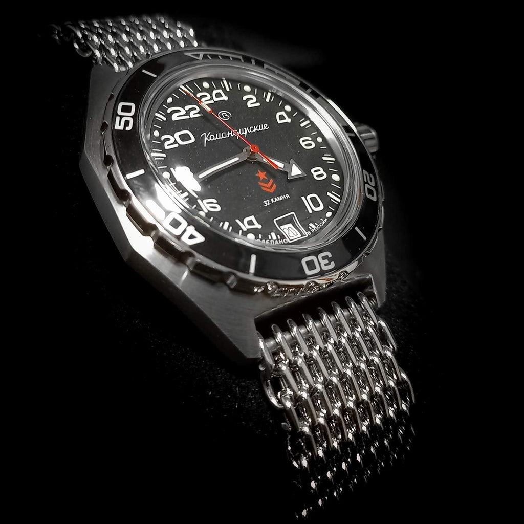 Vostok | Komandirskie 650541 GMT Automatic Mechanical Self-Winding Diver Wrist Watch