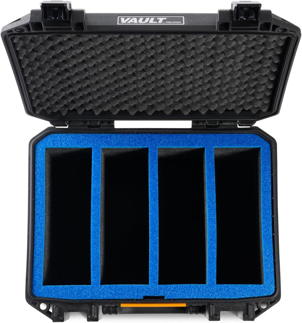 Pelican Vault – V300 Collector Card Case with Customized 160 Slots for PSA, SGC, and BGS Graded Trading Card Slabs
