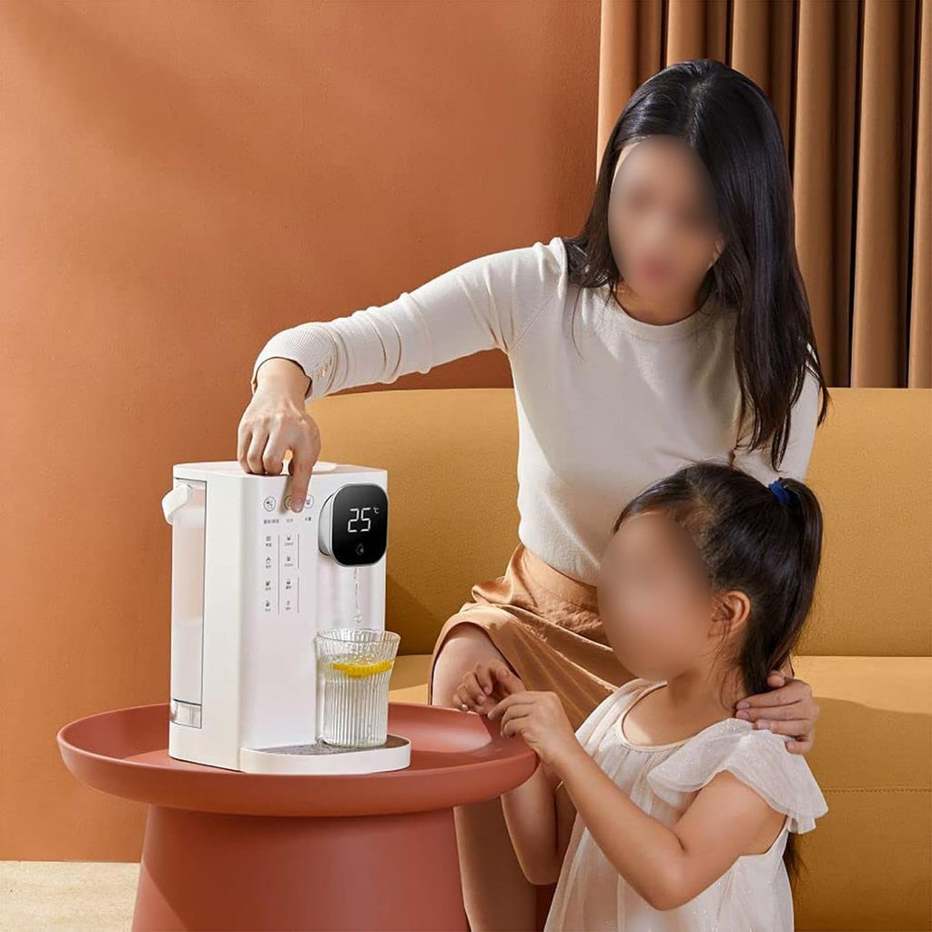 Instant Hot Water Dispenser, Hot Water Machine, Tea Coffee 2.8L Water Tank, 4-Step Temperature Control, Safety Child Lock, Overheat Protection,Water Levels 200ML/350ML