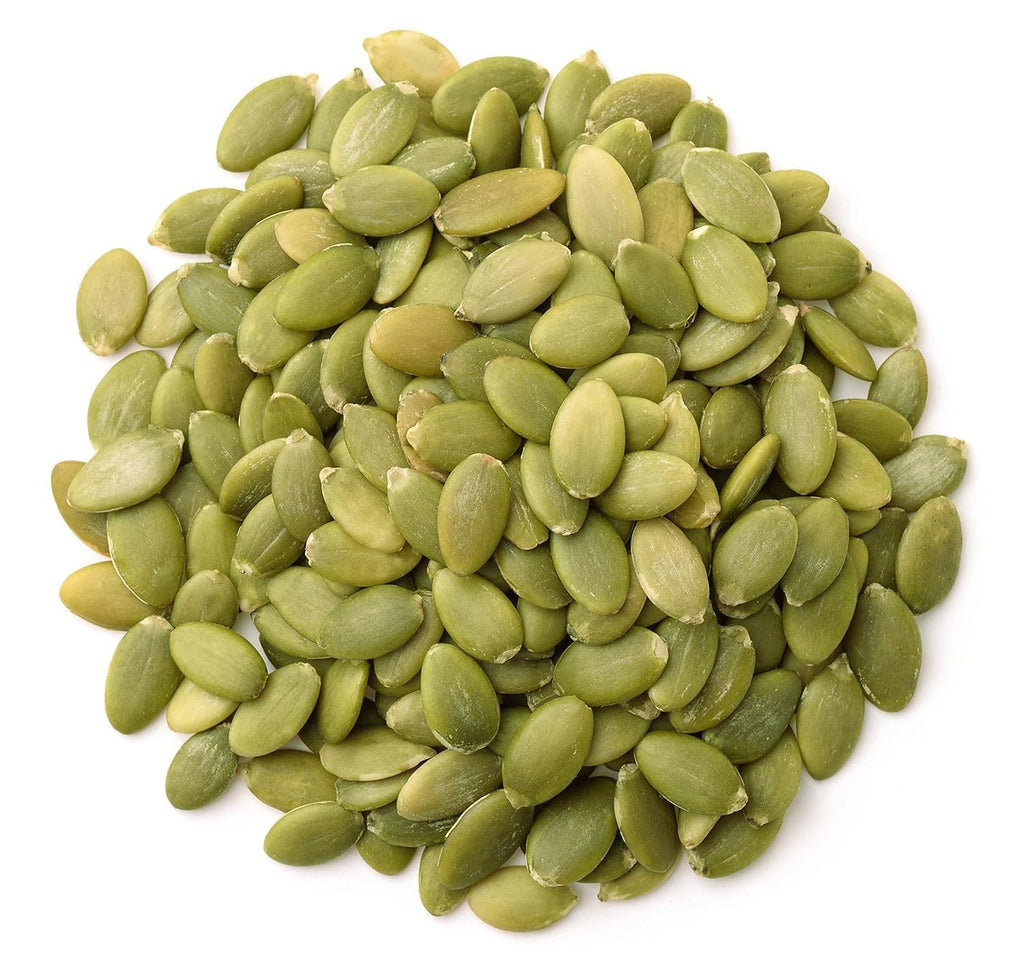 55 Lbs Organic Raw Pumpkin Seeds, Premium Quality, Shelled, Kosher, Halal, Unsalted in Box