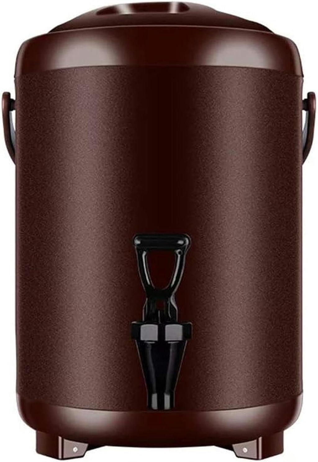 Electric Kettles Commercial Coffee Urn Hot Water Pot, Water/Beverage Dispenser for Keep Hot/Cold, Water Boiler and Beverage Warmer for Buffet, Adjustable Temperature/Black/12L, Brown (Brown 10L)
