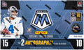 2025 Panini Mosaic Football Hobby Trading Card Box (2 Autographs Per Box)
