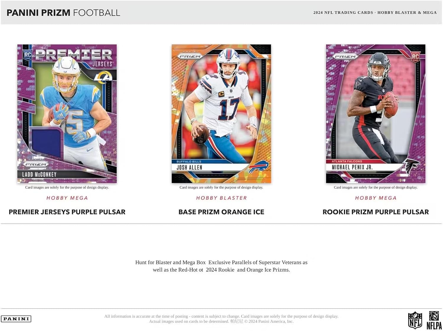 2024-25 Panini Prizm Football Hobby Mega Box