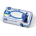 Medline SensiCare Ice Blue Nitrile Exam Gloves, 2500 Count, Medium, Powder Free, Disposable, Not Made with Natural Rubber Latex, Multi-use for Every Task