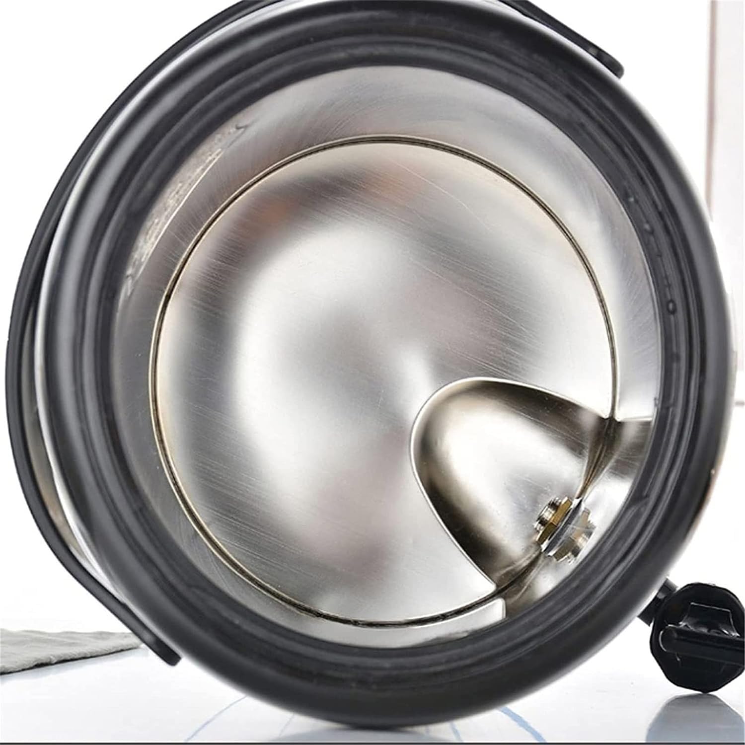 10L/14L/18L/20L Stainless Steel Hot Water Kettle Dispenser, Boiler Warmer Coffee Urn with Cover and Spigot, Milk Tea Bucket Insulated Barrel (Black 10L)