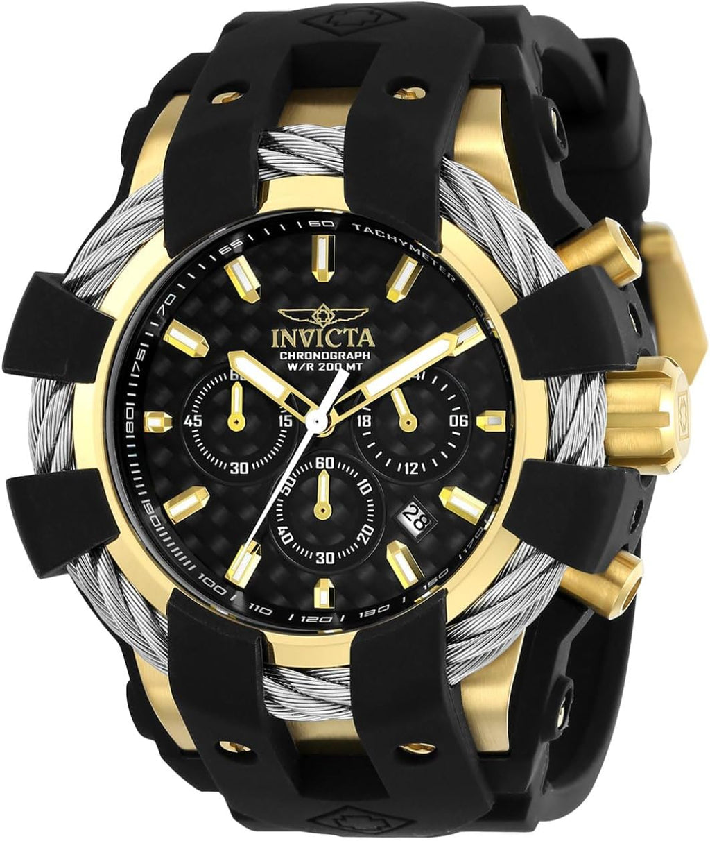 Invicta Men's 23855 Bolt Analog Display Quartz Black Watch