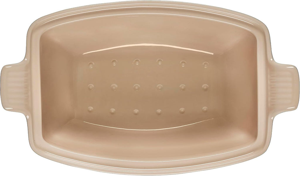 Le Creuset Heritage Stoneware Deep Baker with Lid, 4.5 qt., Marseille