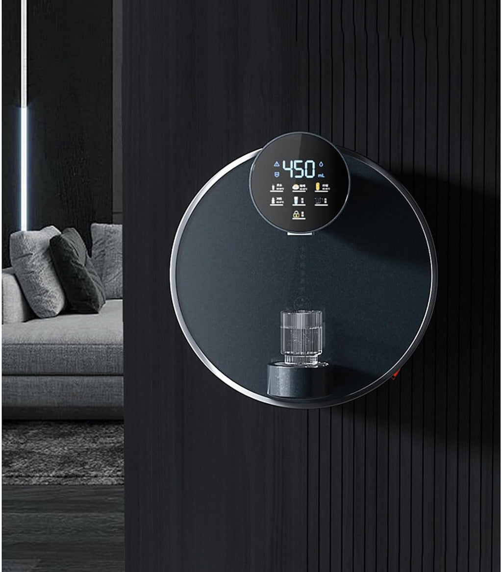 Water Dispenser with Electronic Child Lock, Dual Temperature Control - Wall-Mounted Mains Fed Unit for Office and Commercial Staff Canteens
