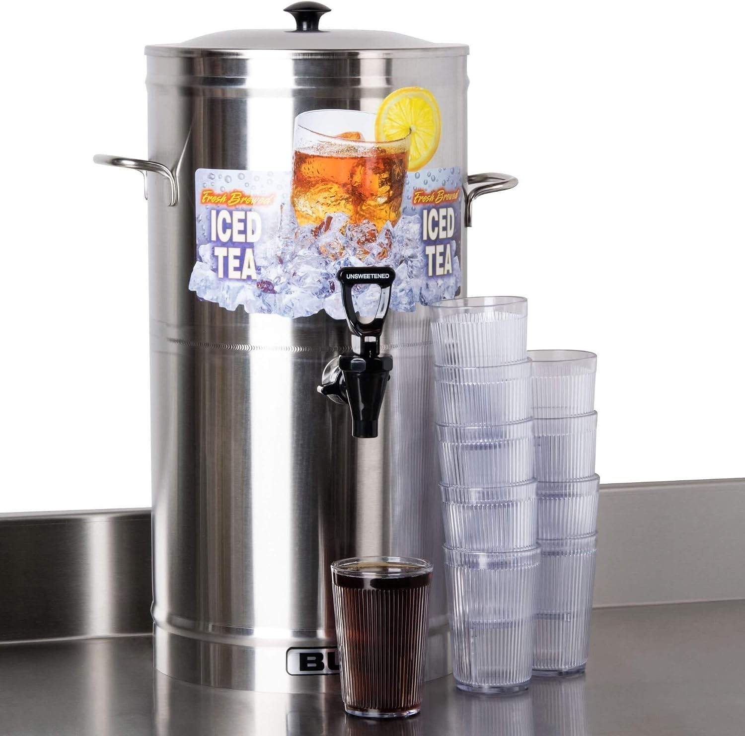 Bunn 33000.0000 TDS-3 3 Gallon Round Iced Tea Dispenser