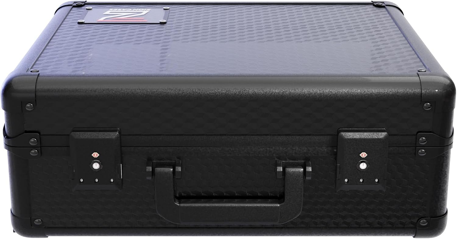 Zion Cases Slab Case XL Color Rush Graded Card Case; The Original Slab Case for Graded Cards; Fits PSA, BGS, HGA, and CSG Graded Trading Card Slabs; Ideal Travel Storage Solution; (Cubed)