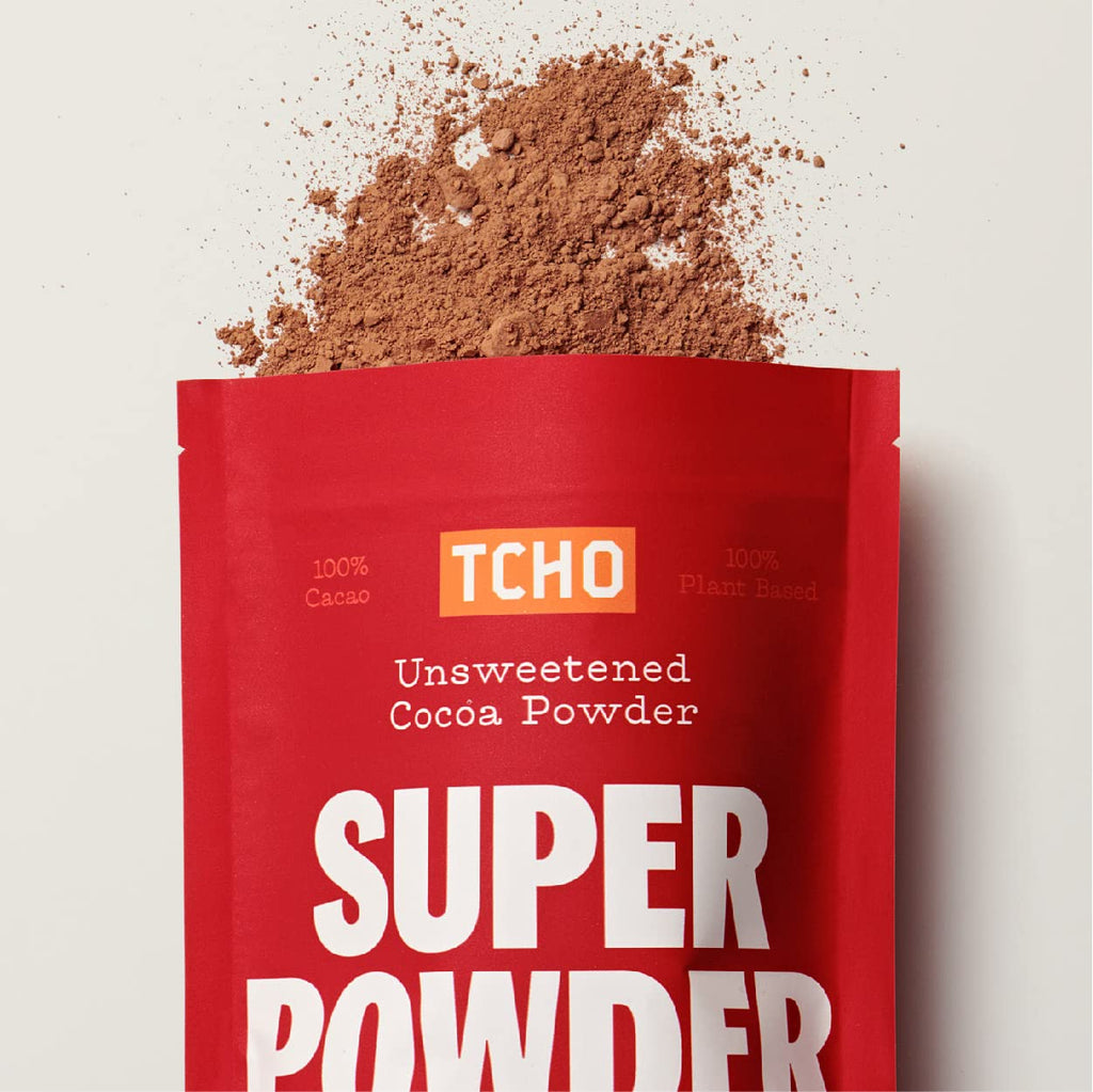 TCHO Cocoa Powder unsweetened (3 Pack) 100% Plant Based, Organic Cocoa Powder, Vegan, Kosher, Non-GMO, Non-Dairy, Unsweetened Cocoa | 6.7oz each - 3 Pack