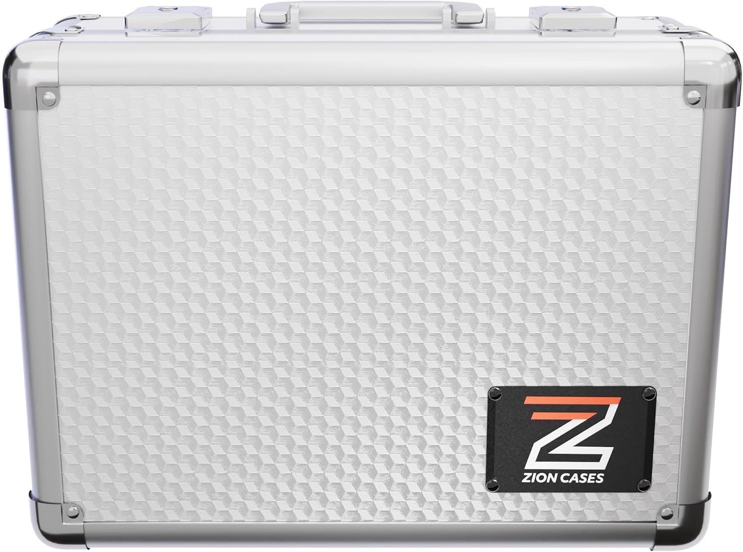 Zion Cases Slab Case XL Graded Card Case; The Original Slab Case for Graded Cards; Fits PSA, BGS, HGA, and CSG Graded Trading Card Slabs; Ideal Travel Storage Solution; (Cubed Silver)