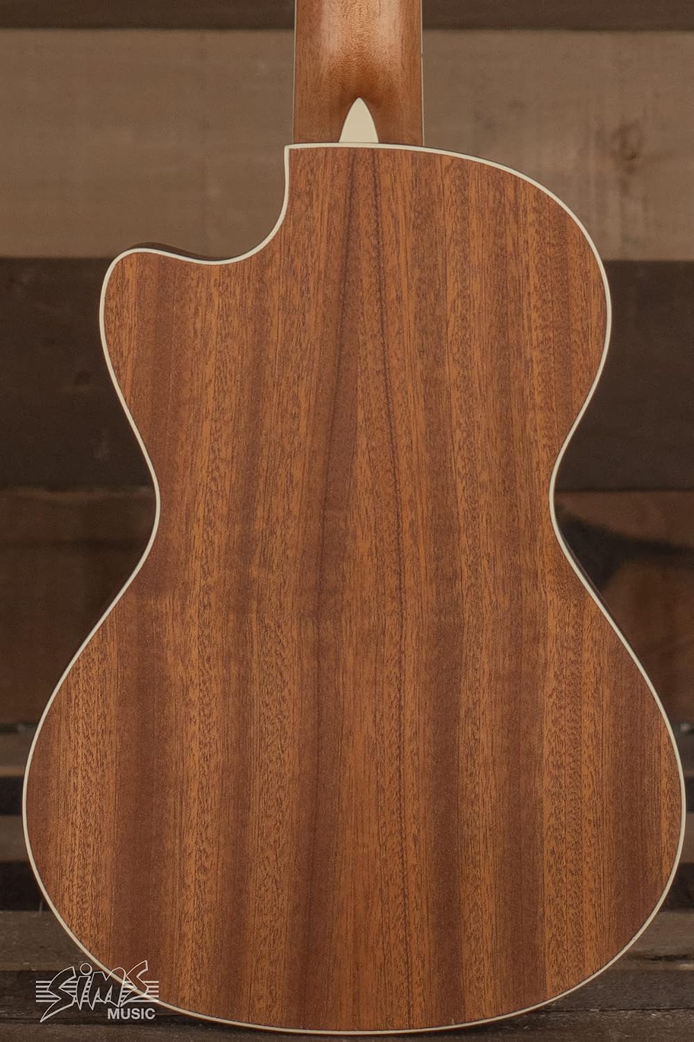 Cordoba 15TM-CE Tenor Ukulele - Acoustic-Electric Cutaway Uke, Hand Crafted with Mahogany Top, Back & Sides, Authentic Abalone Rosette, Satin Edge Burst Finish & Premium Italian Aquila Strings
