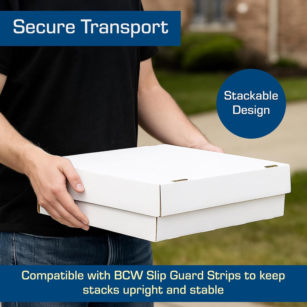 BCW Monster Box - 8ct Trading Card Storage Box | Holds 3200 Cards | Sports & TCG Card Organizer