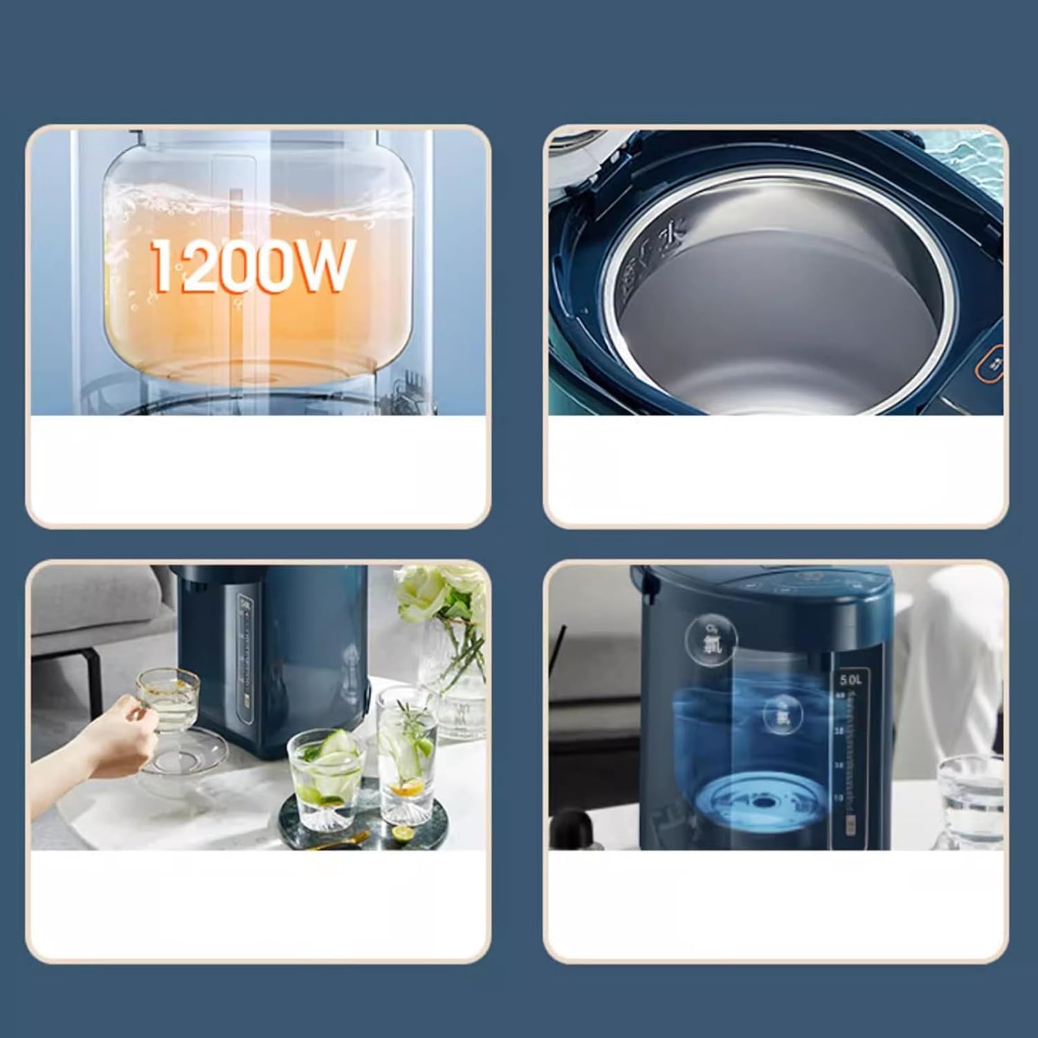 Water Dispenser Desktop Water Dispenser Household Instant Direct Drinking and Heating Integrated Machine Constant Temperature Insulation Electric Water Bottle Water Cooler