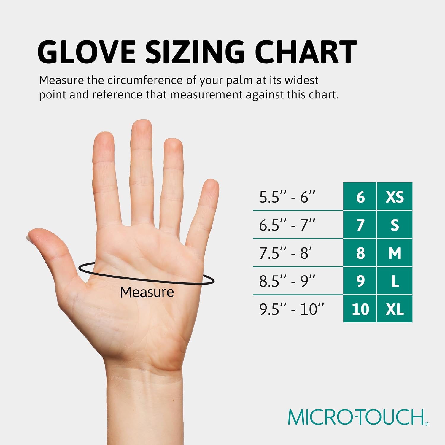 Ansell MICRO-TOUCH NITRAFREE Nitrile Gloves, 3.9mil, Powder-Free With Textured Fingertip - Large, Blue (Case)