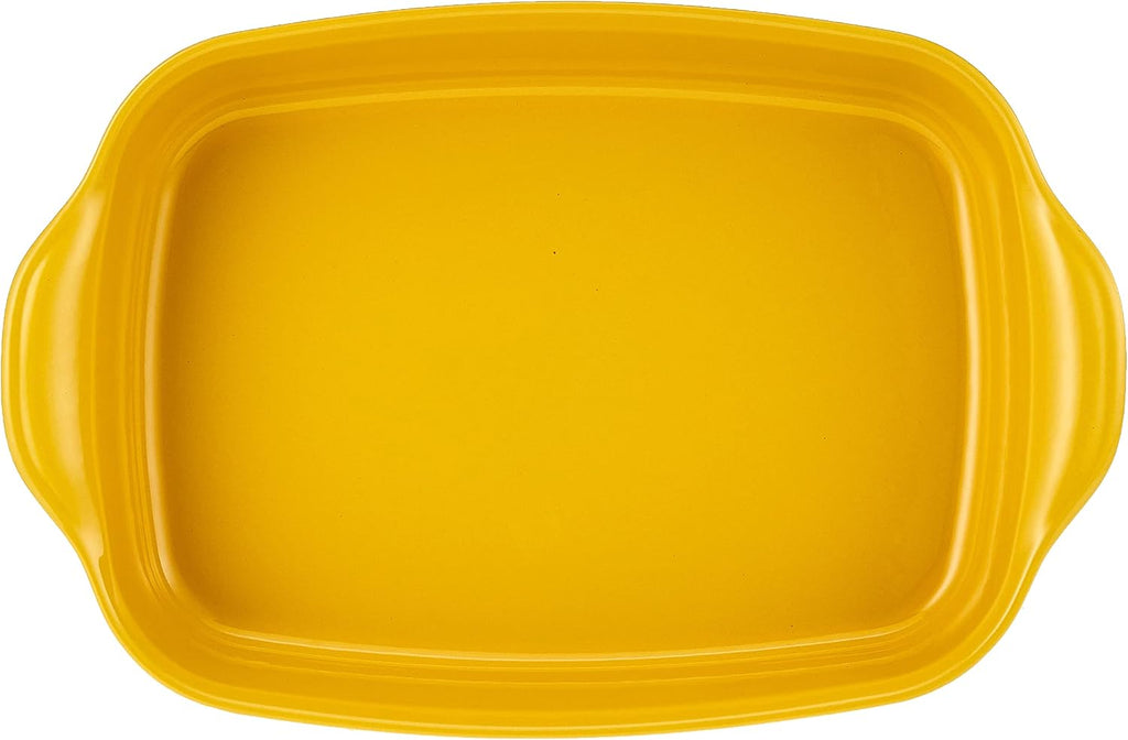 Emile Henry Large Rectangular Oven Dish, Provence Yellow