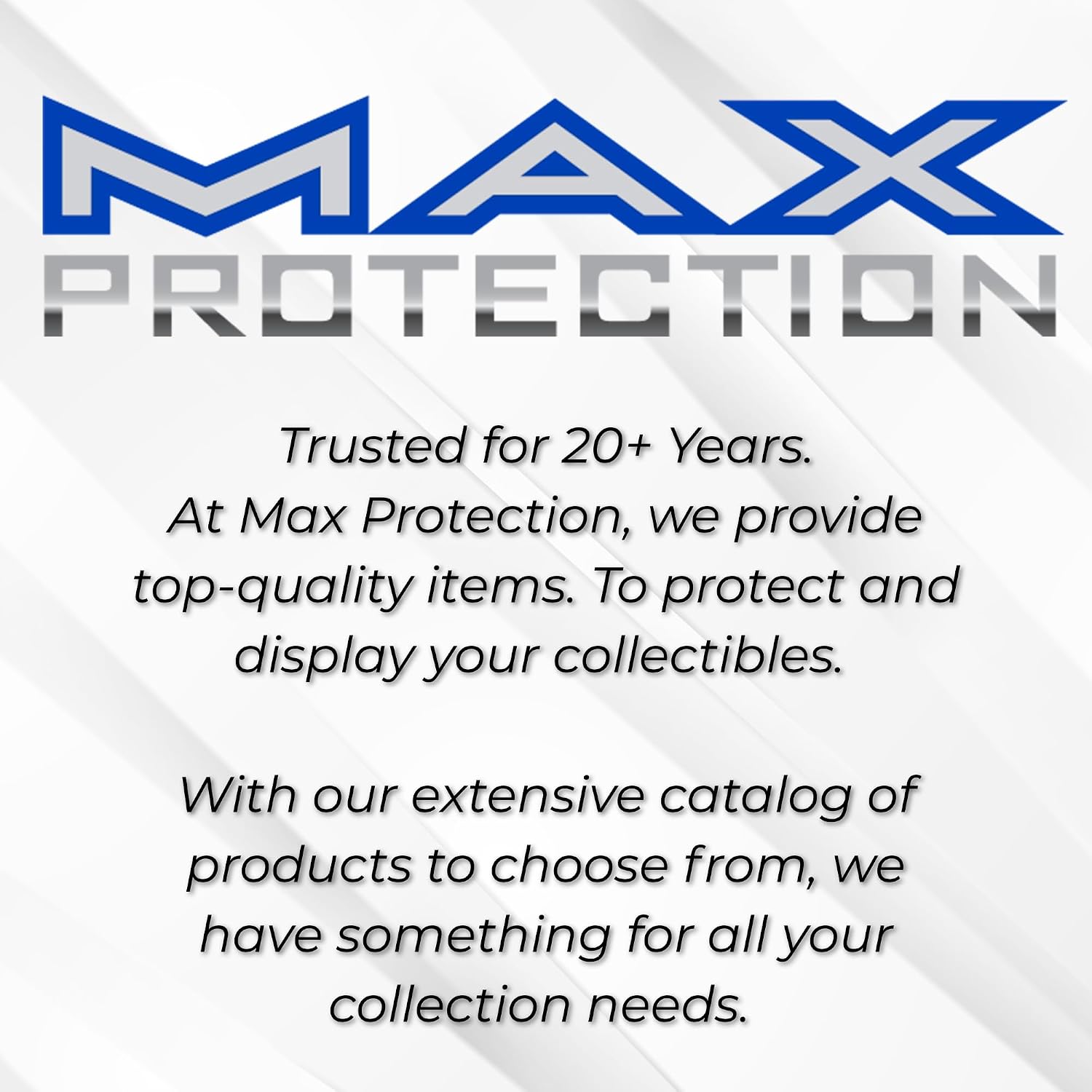 Max Protection 4 Row Trading Card Storage Box - 3200 ct Storage Box for Sports, Gaming, Baseball Cards - Durable White Corrugated Bulk Card Organizer Boxes 200 lb. - Made in USA (25 Boxes)