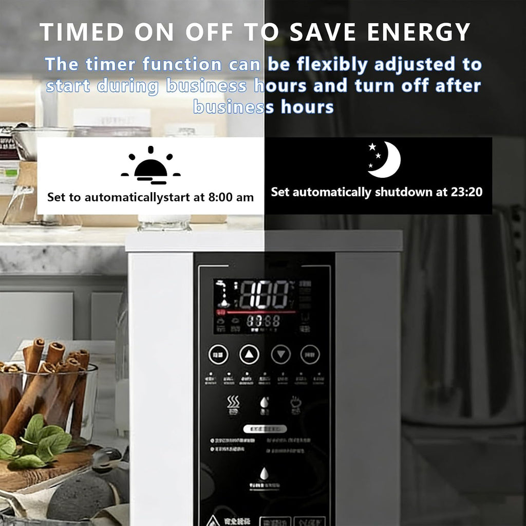 Autofill Stainless Steel Tea,Commercial Hot Water Dispenser,Water Output: 80/H,Energy-Saving And Heat-Insulating,Temperature Control,Fast Heating B