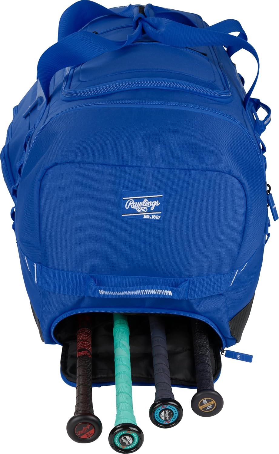 Rawlings | YADI 2.0 Wheeled Catcher's Bag | Yadier Molina Model | Baseball/Softball | Multiple Styles