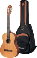 Family Series Full Size Slim Neck Left-Handed Nylon String Classical Guitar w/Bag