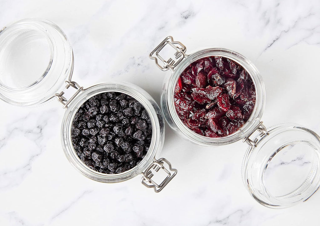 Food to Live Organic Essential Berries Mix, 9 Pounds, Non-GMO Dried Blueberries and Cranberries. Unsulfured, Kosher. Gently sweetened. Lightly Coated with Organic Sunflower Oil. Vegan, Bulk