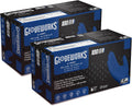 GLOVEWORKS HD Royal Blue Nitrile Industrial Disposable Gloves, 6 Mil, Latex & Powder-Free, Food-Safe, Raised Diamond Texture