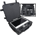 Case Club Case fits 24' iMac. Heavy Duty, Airline Approved, Shippable - Also Fits Keyboard & Accessories - Compact, Rolling, Lockable, Waterproof, Hard Case