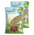 Food to Live Organic Chia, Flax, and Hemp Seeds Mix, 20 Pounds – A Non-GMO Blend of Hemp Hearts, Whole Black Chia and Golden Flax Seeds, Vegan, Kosher, Bulk. Great for Smoothies, Shakes and Salads