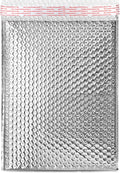 8NET 24x20' Cool Shield Thermal Bubble Mailers, Case of 75 Foil Matte Glamour Mail Envelopes, Self Sealing Adhesive Water Tear and Puncture Resistant Cool Shipping package