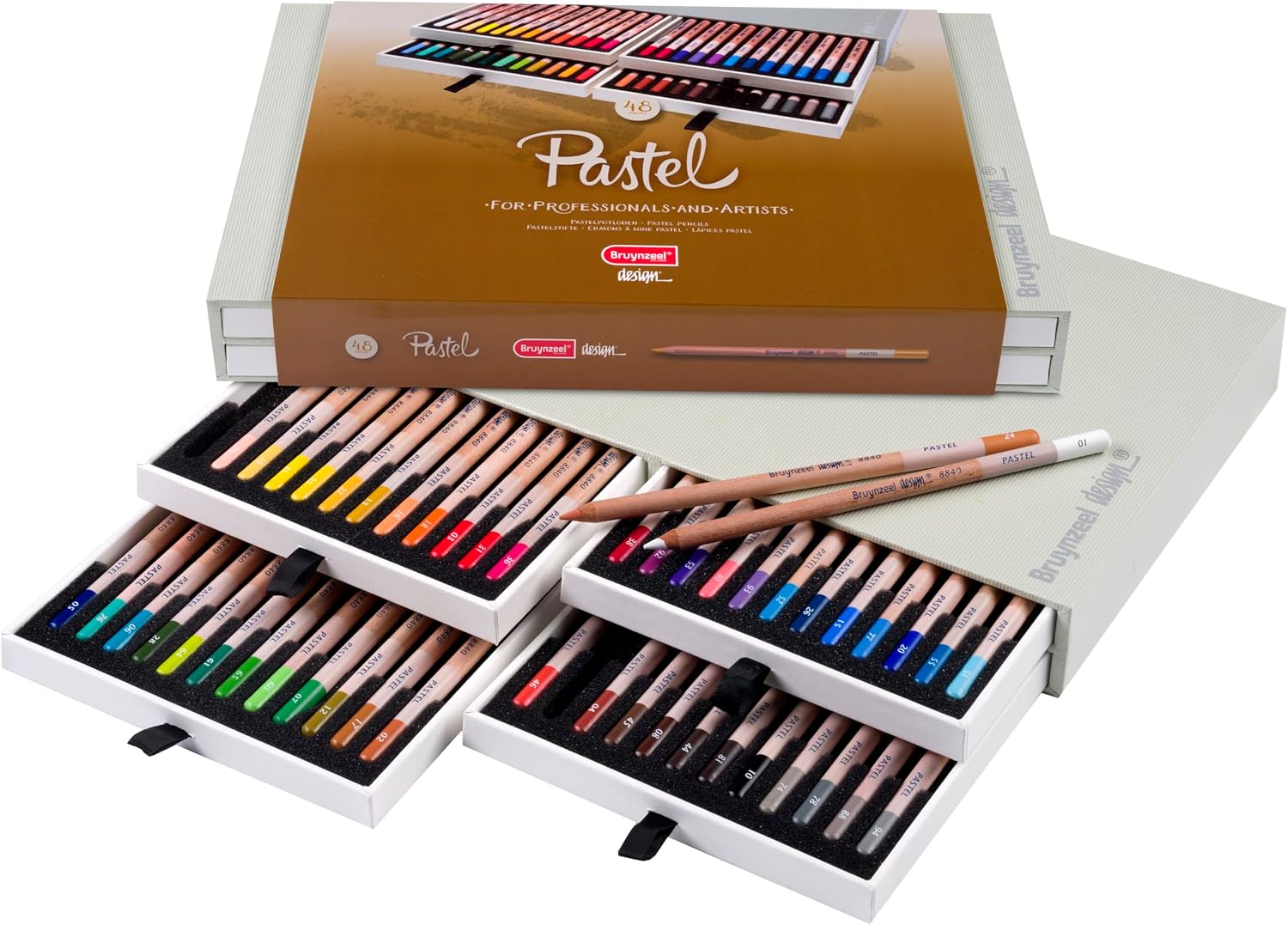 Bruynzeel Pastel Pencils Box 48
