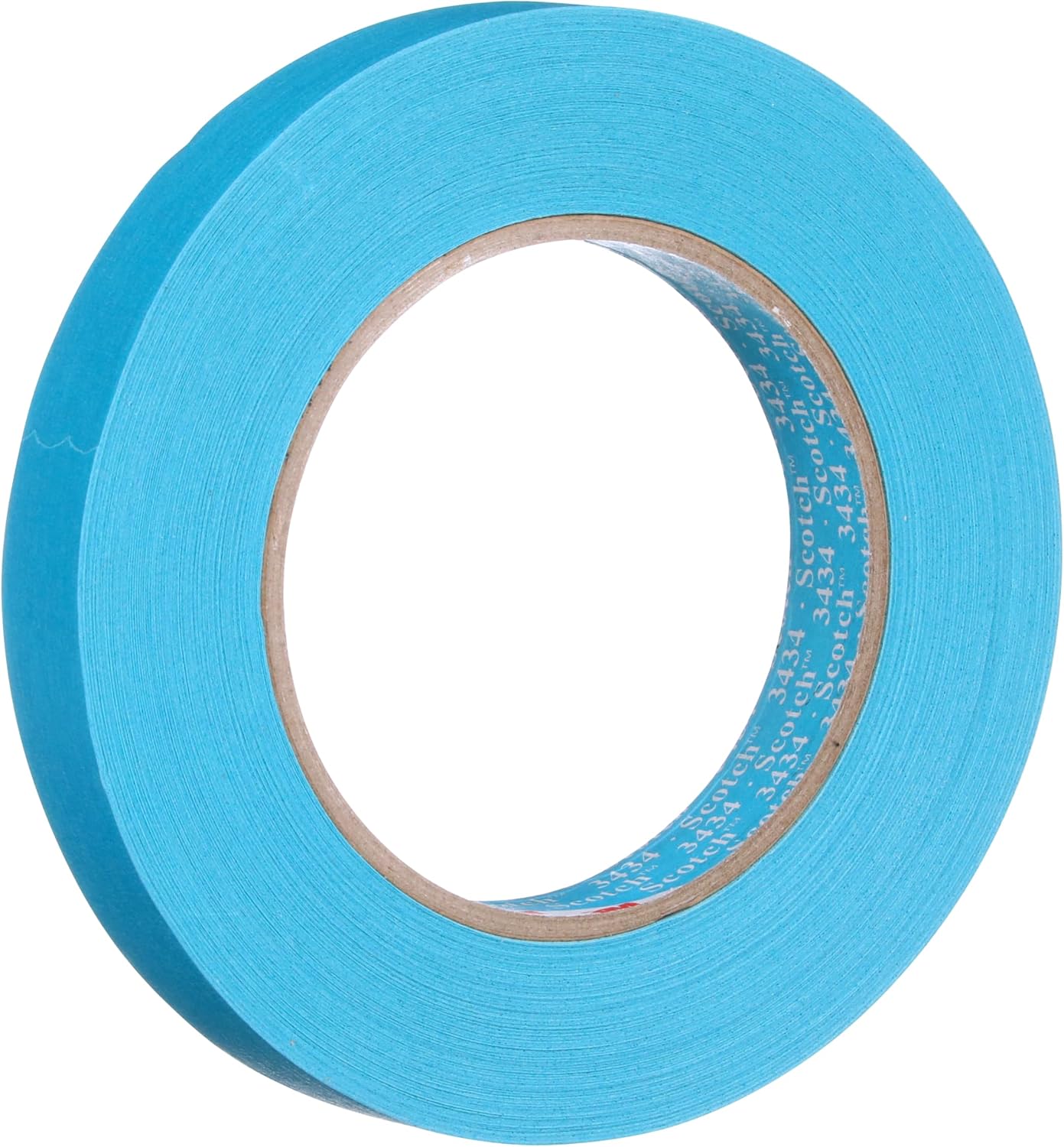 Scotch® High Performance Masking Tape 3434, 07895, 18 mm x 50 m, 48 Rolls/Case