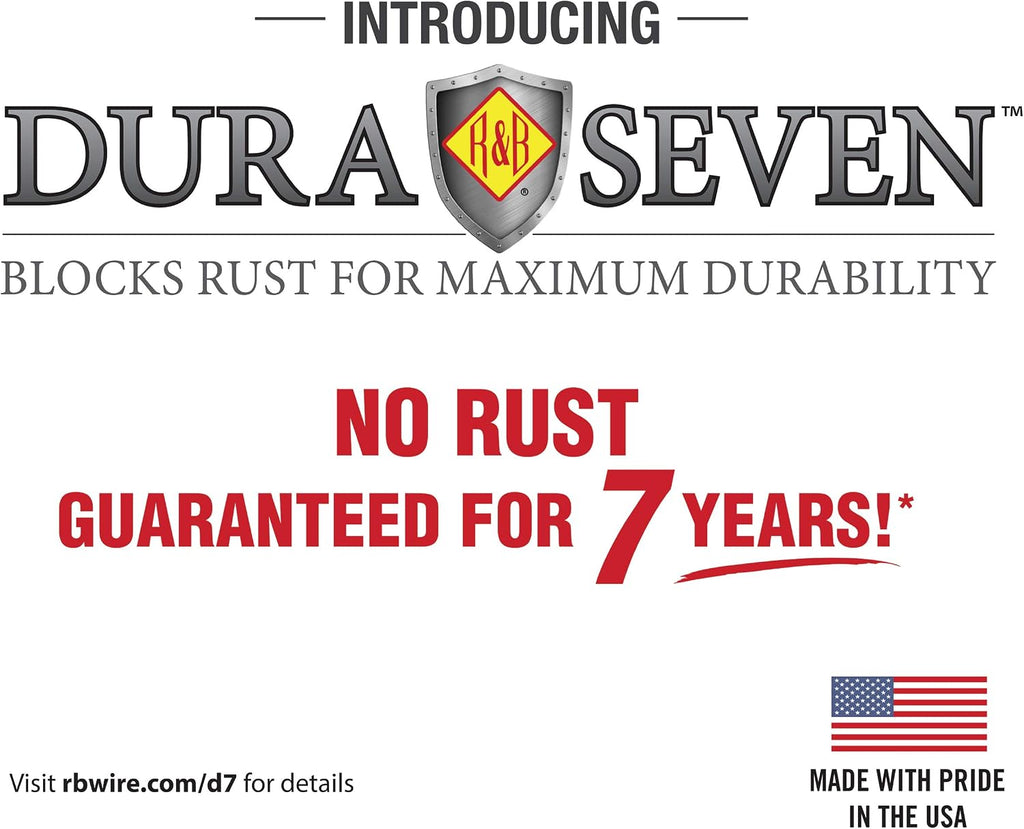 R&B Wire™ 200F56/D7 Wire Laundry Cart, 4.5 Bushel with Double Pole Rack, Dura-Seven™, Seven Year No Rust Guarantee, Made in USA