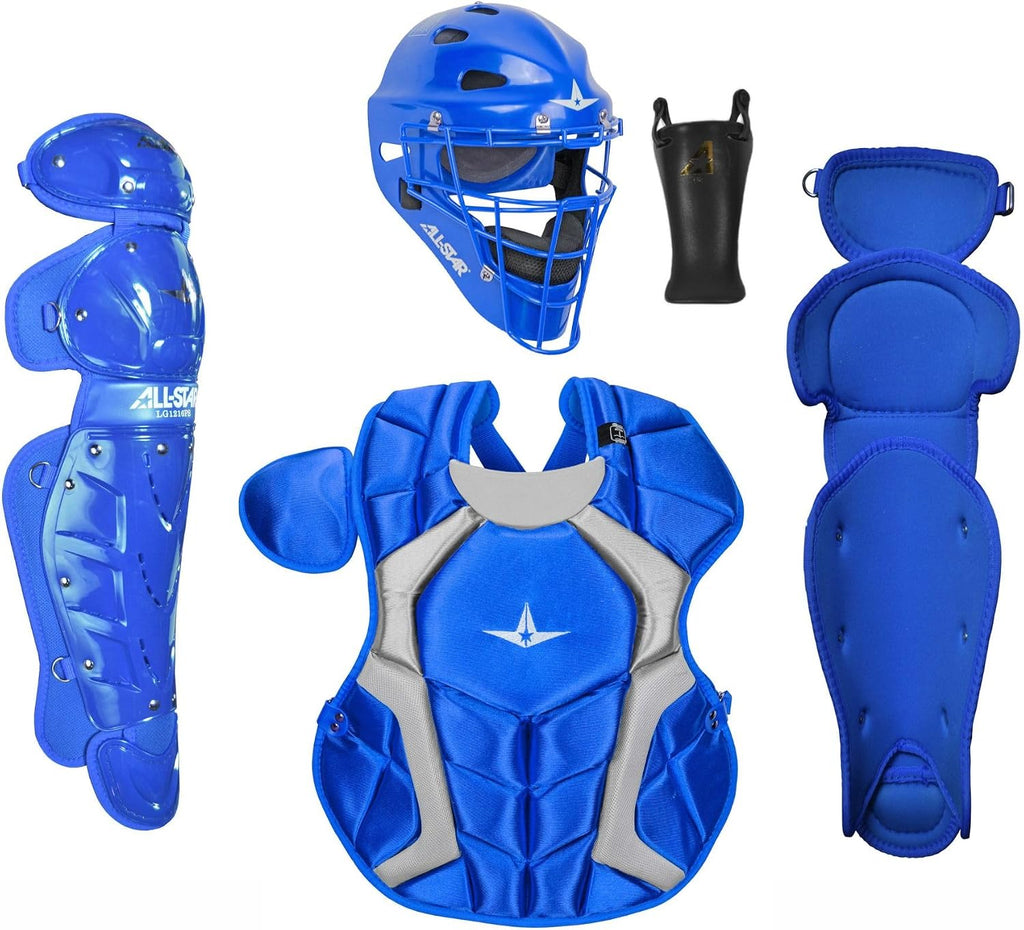 All-Star Player's Series Youth Catcher's Kit – Complete Protective Baseball/ Softball Gear Set, NOCSAE Certified, Ages 7-16