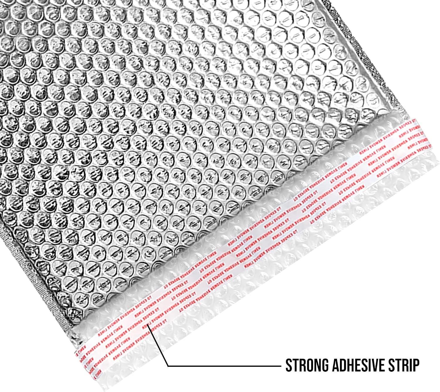 8NET 24x20' Cool Shield Thermal Bubble Mailers, Case of 75 Foil Matte Glamour Mail Envelopes, Self Sealing Adhesive Water Tear and Puncture Resistant Cool Shipping package
