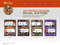 2023/2024 Wild Card Five Card Draw Basketball Hobby Trading Card Box 5 Autographs