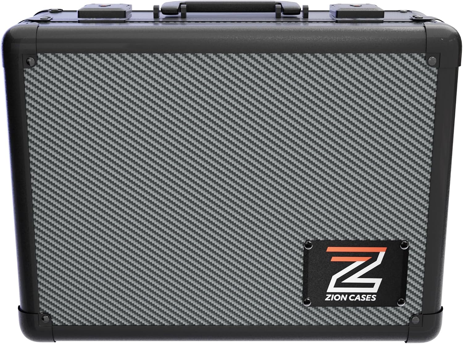 Zion Cases Slab Case XL Color Rush Graded Card Case; The Original Slab Case for Graded Cards; Fits PSA, BGS, HGA, and CSG Graded Trading Card Slabs; Ideal Travel Storage Solution; (Carbon Fiber)