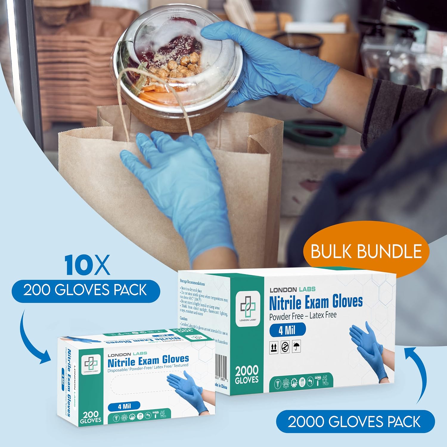 London Labs Disposable Gloves