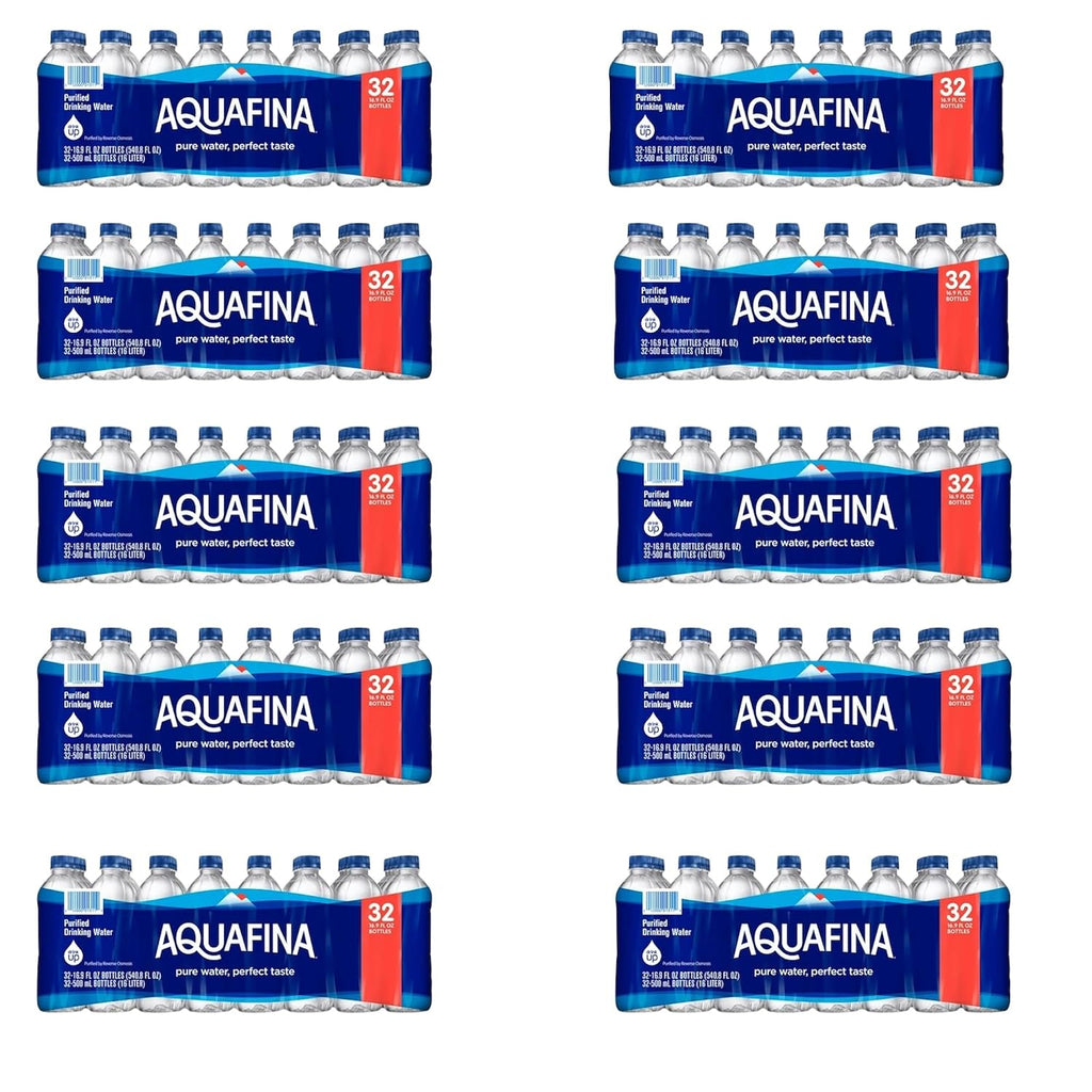Purified Drinking Water (16.9 oz., 32 pk.) TOTAL 320 BOTTLES.