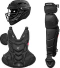 Easton | Jen Schro My Very First Youth Softball Catcher's Set | Helmet, Leg Guards & Chest Protector Included