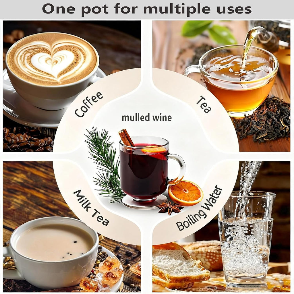 20 L Hot Milk Kettle Milk Bucket Barrel Stainless Steel Water Boiler Coffee Tea Beverage Heat Warmer,Large Capacity Commercial Office Hot Water 20L