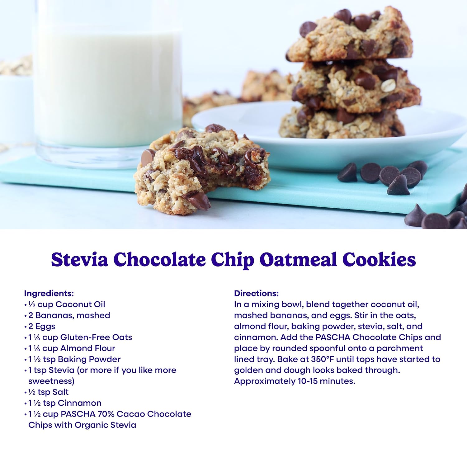 Pascha Bulk Organic Chocolate Chips (Bulk Keto Baking Chips (10 lbs) - No Added Sugar)
