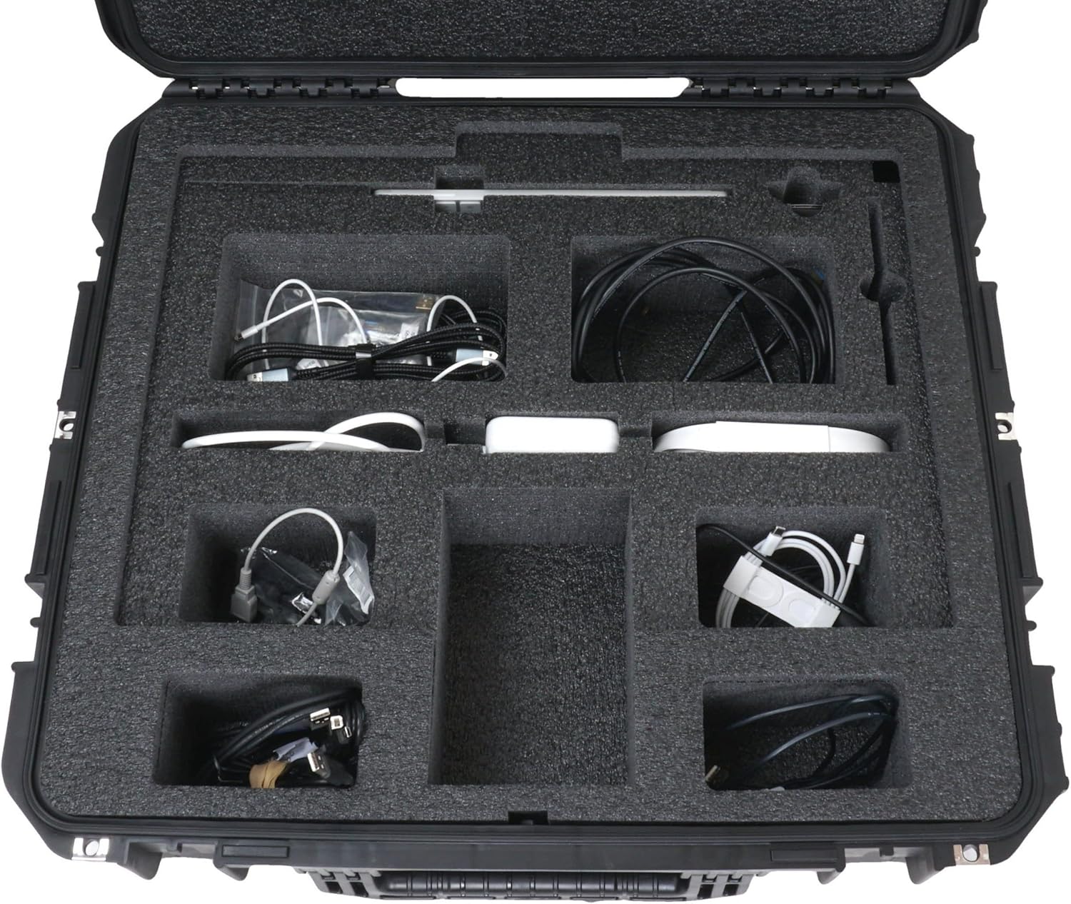 Case Club Case fits 24' iMac. Heavy Duty, Airline Approved, Shippable - Also Fits Keyboard & Accessories - Compact, Rolling, Lockable, Waterproof, Hard Case