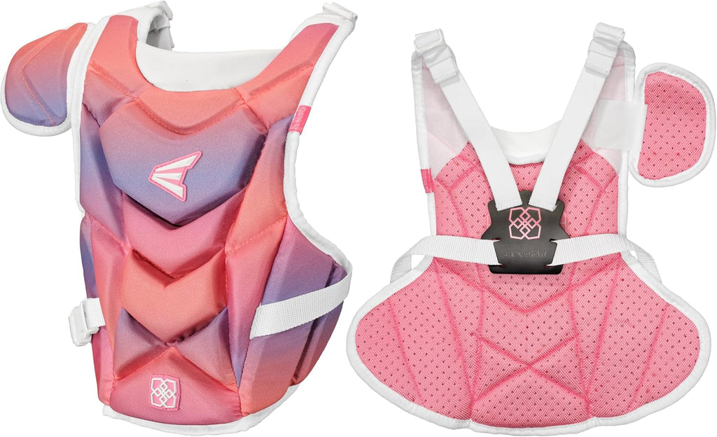Easton | Jen Schro My Very First Youth Softball Catcher's Set | Helmet, Leg Guards & Chest Protector Included