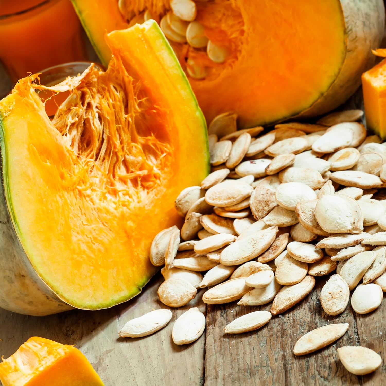 55 Lbs Organic Raw Pumpkin Seeds, Premium Quality, Shelled, Kosher, Halal, Unsalted in Box