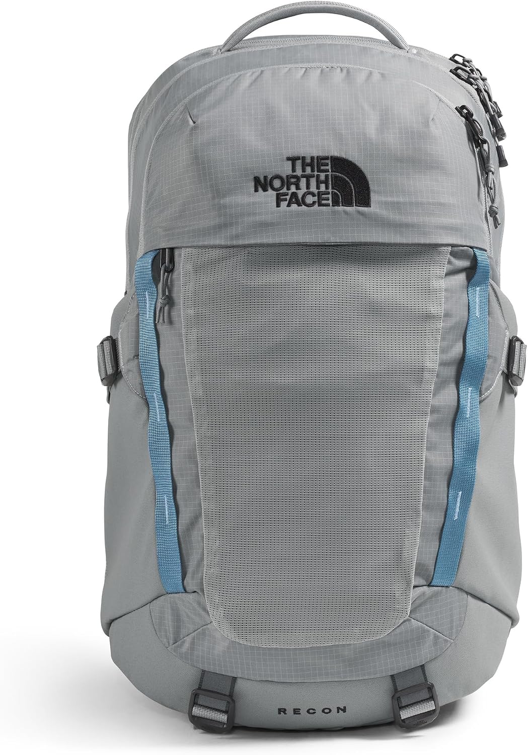 The North Face Recon Everyday Laptop Backpack - Daypack, Water Repellent, Laptop Sleeve, 2 Water Bottle Pockets, Concrete, One Size