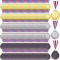 Gold Silver Bronze Award Medals-Winner Medals Gold Silver Bronze Prizes for Competitions, Party, 2 Inches