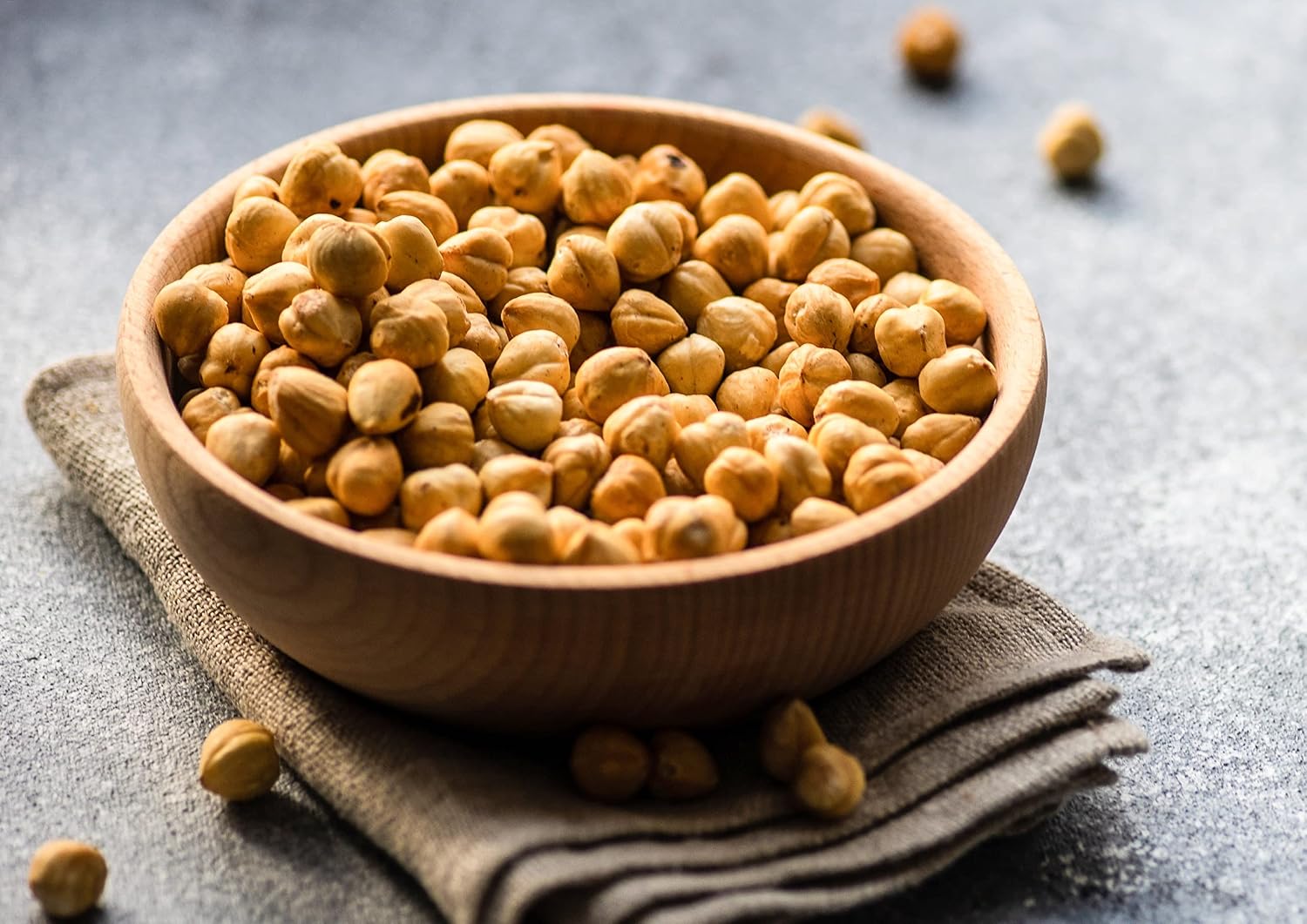 Food to Live -Dry Roasted Blanched Hazelnuts, 16 Pounds – Unsalted, Oven Roasted Whole Filberts, No Oil Added, No Skin, Vegan, Kosher, Bulk. Great for Homemade Desserts